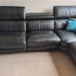DFS pure leather sofa