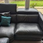 DFS pure leather sofa