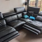 DFS pure leather sofa