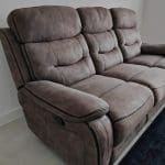 DFS Resilience Noah Grey Recliner Sofa