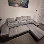 Dover corner sofa bed with storage