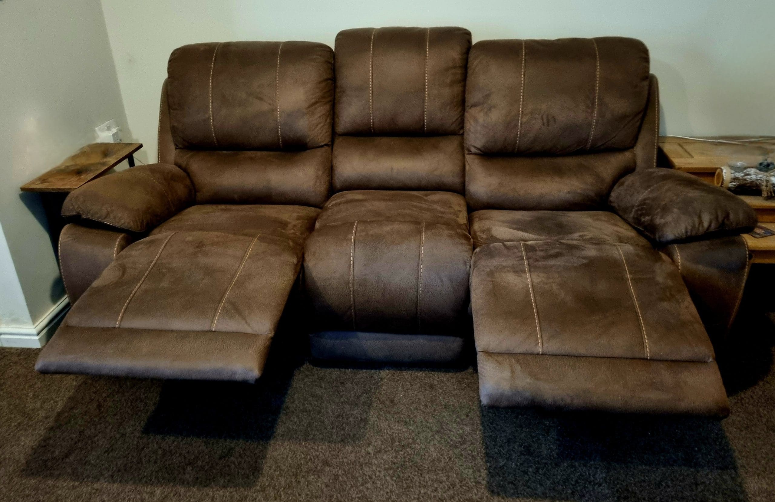 Used recliner sofa discount