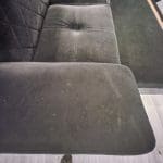 Black 5 seater Corner sofa Bed with Storage