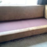 Colorado Italian crest leather 3 and 2 seater sofa in Light Tan
