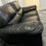Leather Black Sofa