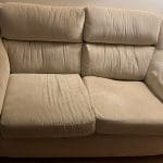 Beige NEXT 2x2 seater sofas