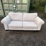 Furniture Village Grey Two Seater Sofa