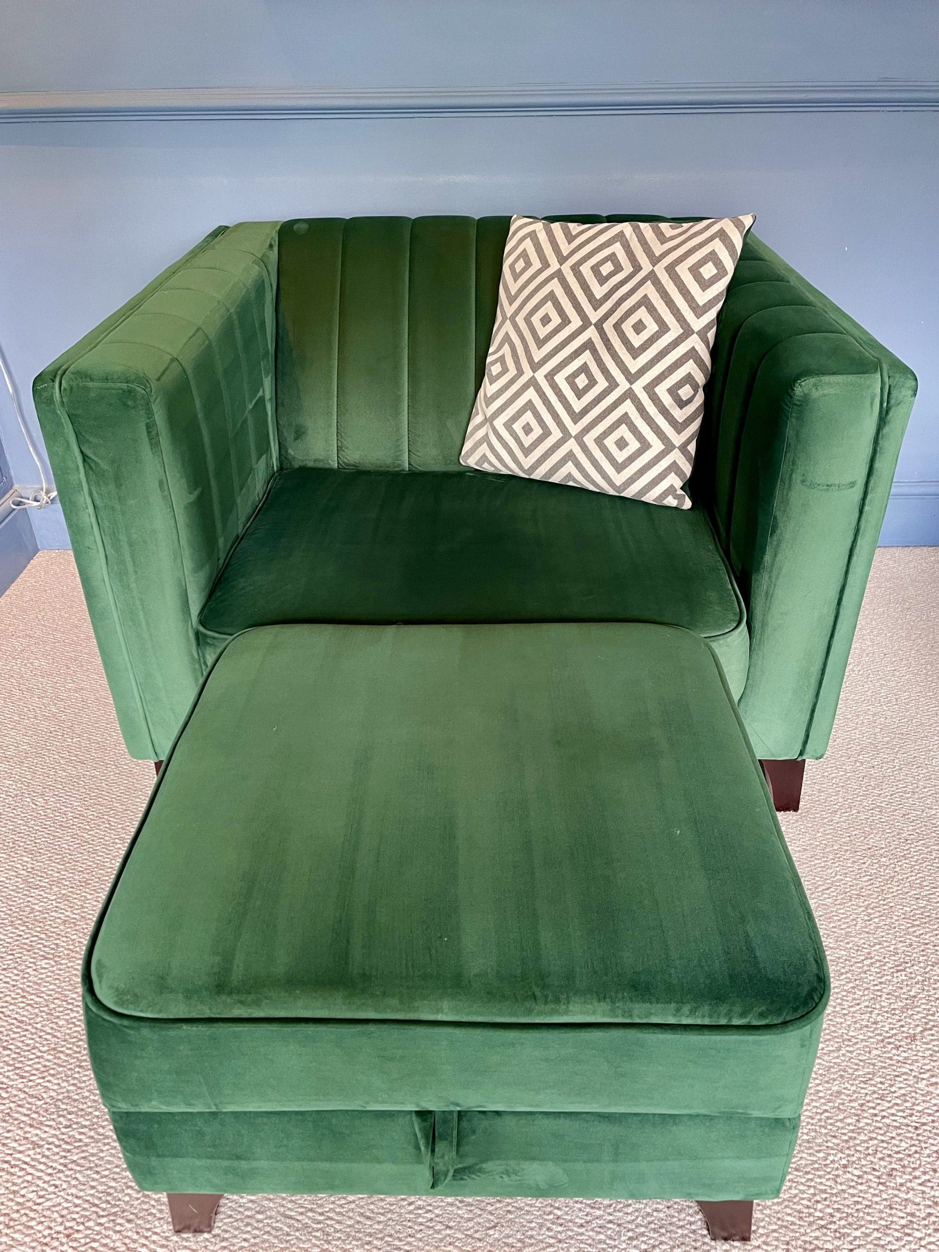 Sofology Fluted Ivy 3 Seater with Left Right Chaise Fluted Ivy Loveseat Fluted Ivy Storage Footstool Sofalistic The Sofa Marketplace buy and sell preloved sofas nationwide
