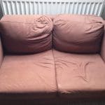 2 Seater Sofa - Dark Peach