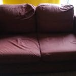 2 Seater Sofa - Dark Peach