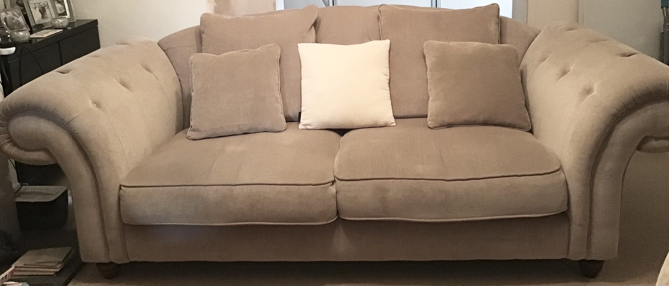 Sofology 2 x 3 seater Chesterfield sofa s