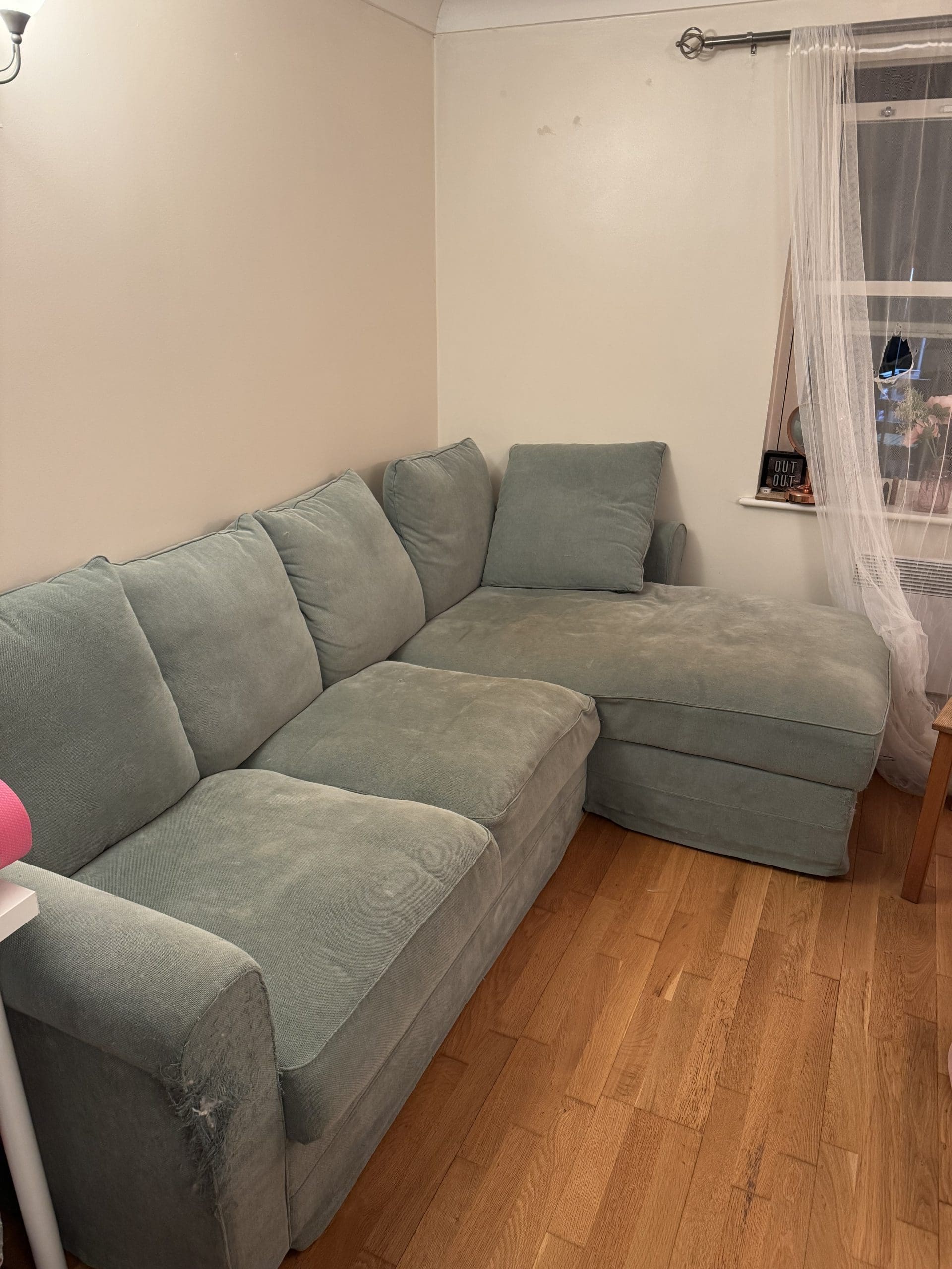Ikea GRONLID sofa with chaise longue