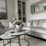 2x 3 seater sofa