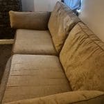 Brown colour sofa
