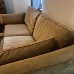 Brown colour sofa
