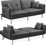 Dark grey sofa