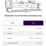 DFS Chico sofa 12 months old