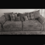 brand new grey sofa