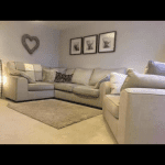 Marks & Spencer Nantucket Mushroom Corner Sofa and One Seater and Footstool