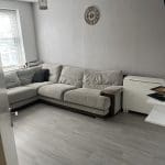 Beige Corner Sofa