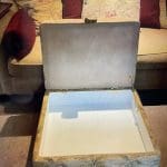 SCS 4 seater sore and foot stool