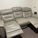 DFS Foster Three Seater Manual Recliner Sofa