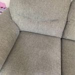 Two Seater Greay Sofa