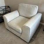 DFS Orka Arm Chair Stone / Beige