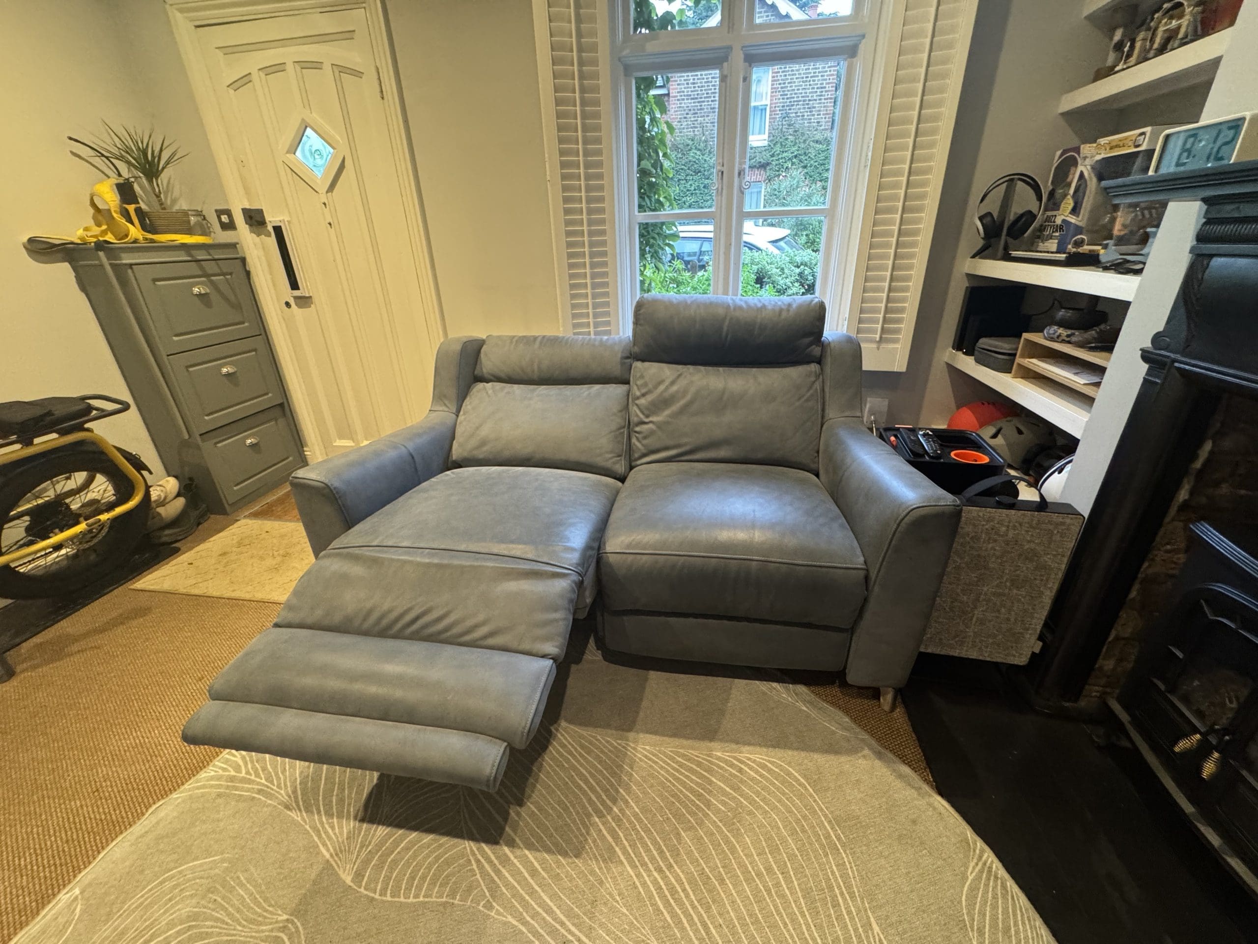 Leather Sofa Custom John Lewis Elevate Electric Recliner Showroom Condition Sofalistic The Sofa Marketplace buy and sell preloved sofas nationwide