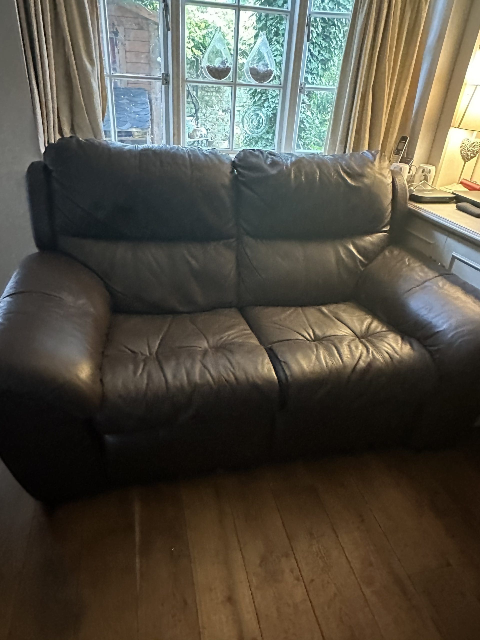 Leather, electric recliner 2 seater. Sofalistic The Sofa