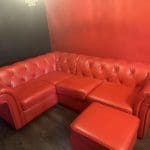 Real Italian leather Sofa