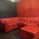 Real Italian leather Sofa