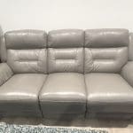preloved DFS jacque 3 seater power plus premium recliner