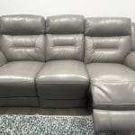 preloved DFS jacque 3 seater power plus premium recliner