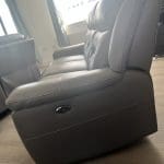 preloved DFS jacque 3 seater power plus premium recliner
