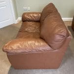 Leather 2 Seater Sofa