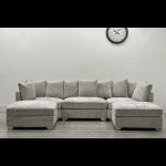 Honeypot u shape sofa