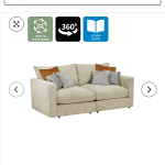 Oak Furniture Malvern sofa