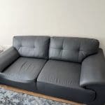 Grey leather Sofa