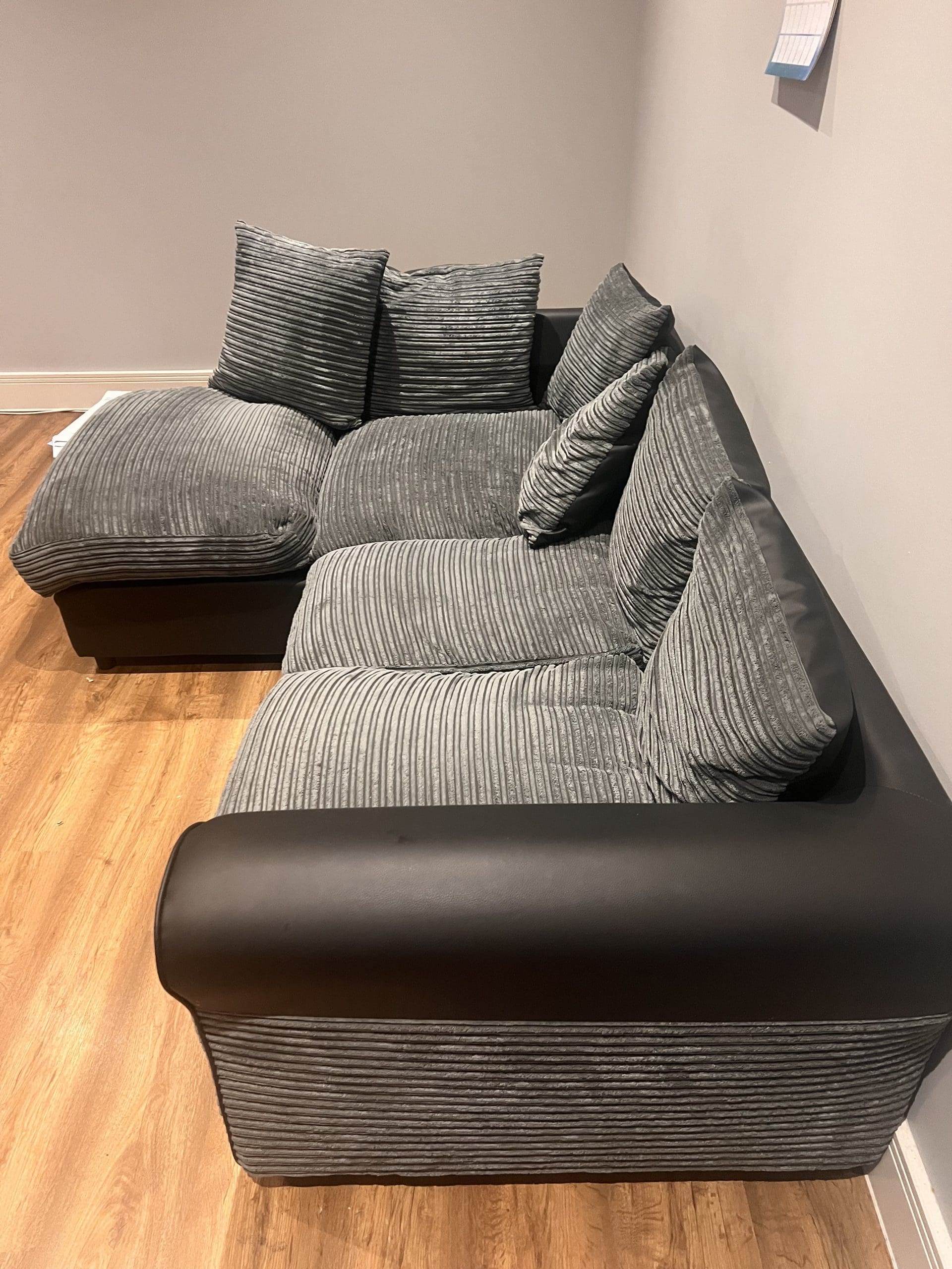 Argos sofa grey discount
