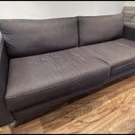 Ikea Karlstad, 3-Seat Sofa, Sivik Dark Grey, 93 x 56 x45 cm