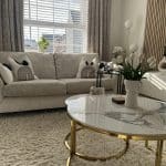 2x 3 seater sofa