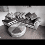 DFS CORNER SOFA WITH FOOTSTOOL