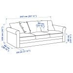 Ikea 3 seat sofa