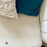 2x Sofology Beige Velvet Sofas