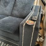 Wayfair corner couch, charcoal