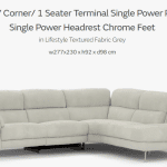 Sofology 4 seater corner sofa