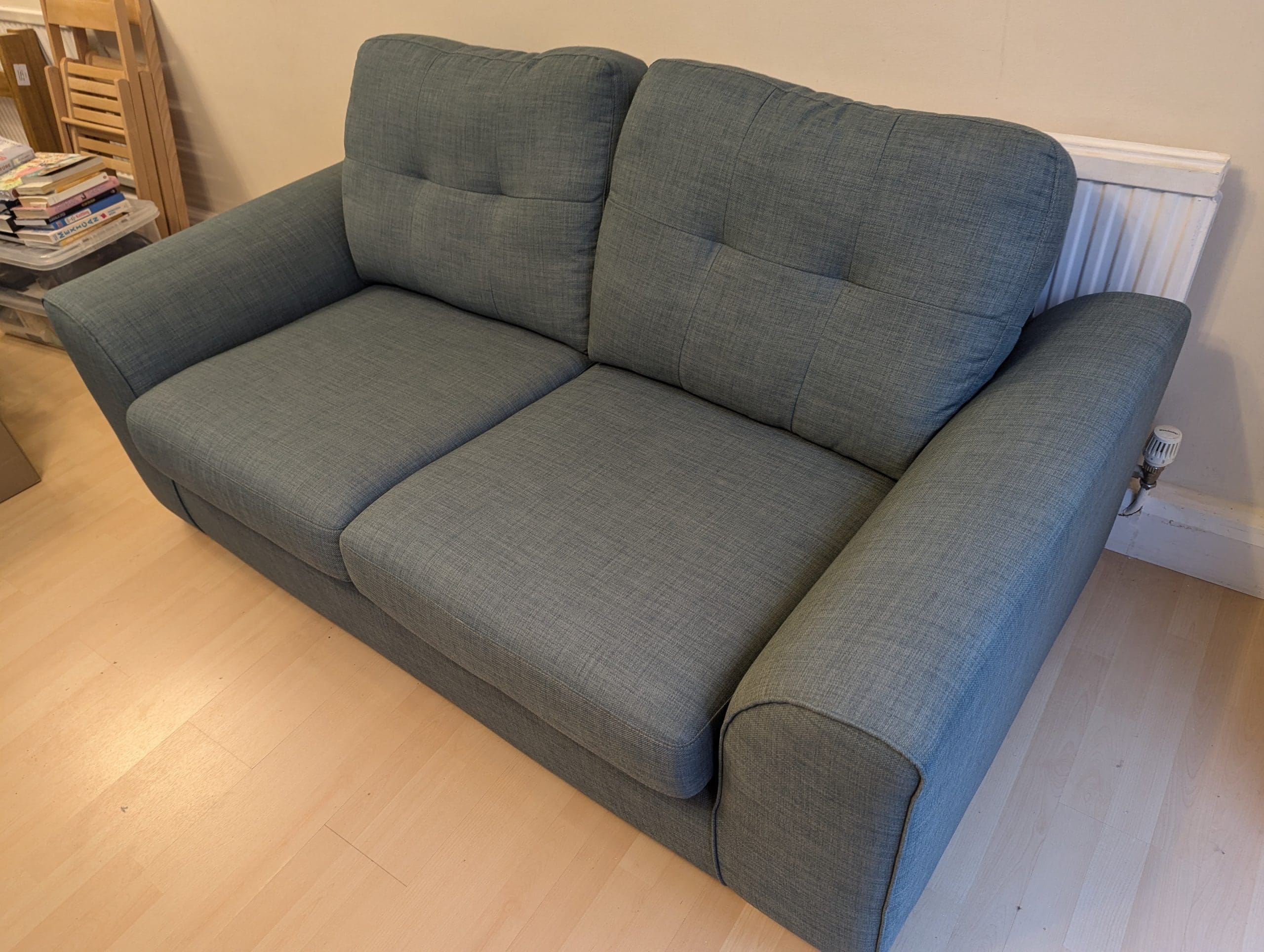 Dfs sky blue sofa hotsell