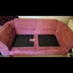 DFS x2 foam filled 3 seater sofas and accent chair