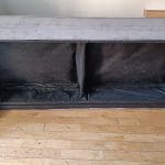 Wayfair | Enedelia 176cm Velvet Square Arm Upholstered Sofa | Grey